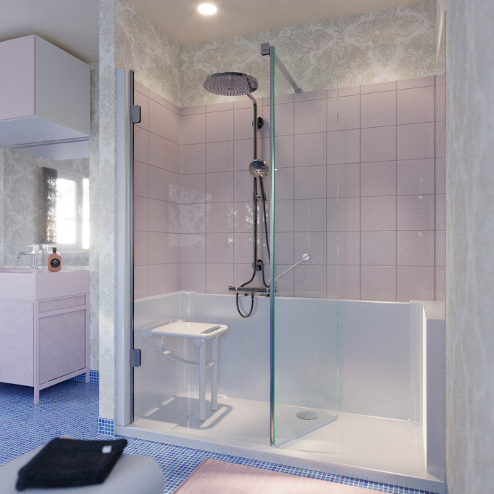Douche Réalisation